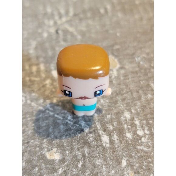 Mustache dad boy swim trunks swimming person mini toy figure - Picture 1 of 3